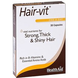 Health Aid Hair-Vit 30 Comprimés