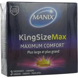 Préservatifs King Size Maximum Comfort 3unts