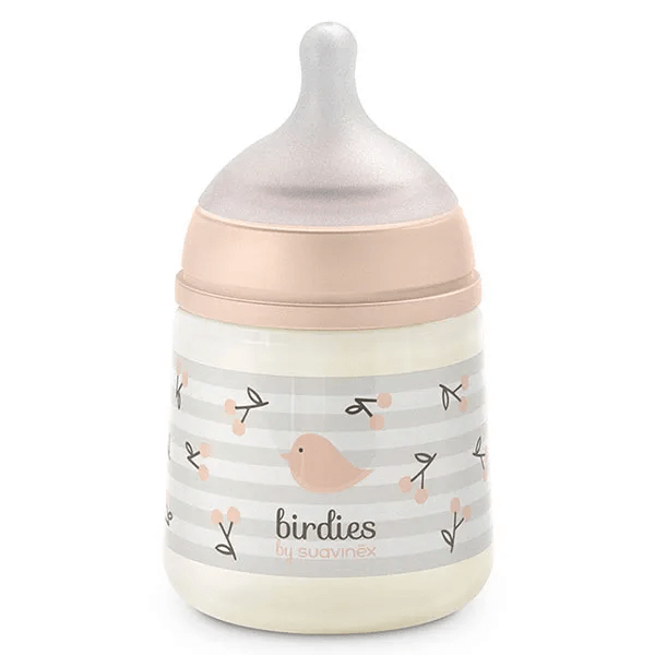 Biberon Tétine SXPRO S Birdies Rose 150ml