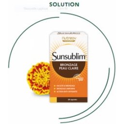 Sunsublim Bronzage Spécial Peaux Claires 28 Capsules