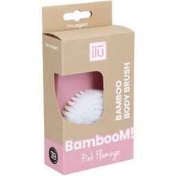 Bamboom Brosse Nettoyage Corps Pink Flamingo 1ut