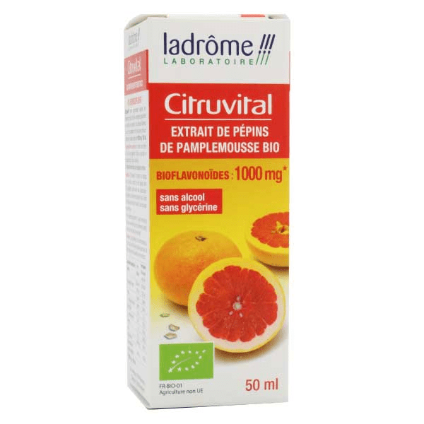 Citruvital Extrait de Pépins de Pamplemousse Bio 50ml