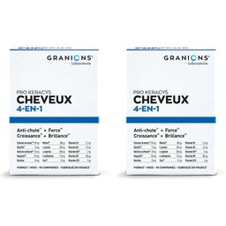 Granions® Pro Keracys Cheveux 4 en 1 - 1 Mois - 90 comprimés