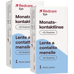 Redcare Eye Lentille mensuelle -4,5
