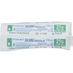 Agani Aiguilles 21G 5/8 Verte