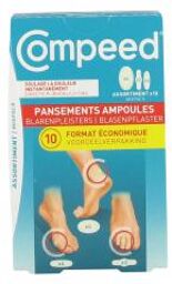 Ampoules ® Assortiment Bt 10 - Boîte 10 pansements