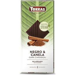 Chocolate Negro Canela Stevia *