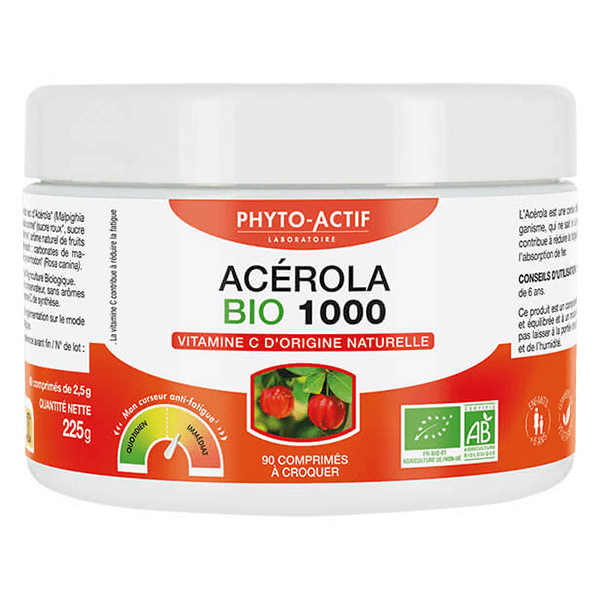 Acérola Bio 1000 - 90 comprimés