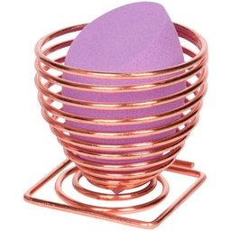 Purple Slant Kit Éponge Nettoyant Visage + Support 1ut