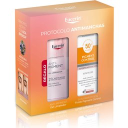 Pack Sun Face Pigment Control Fluido SPF50+ + Anti Pigment Gel Limpiador 200 ml