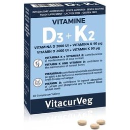 Vitamine D3+K2 Vitacurveg 60comp