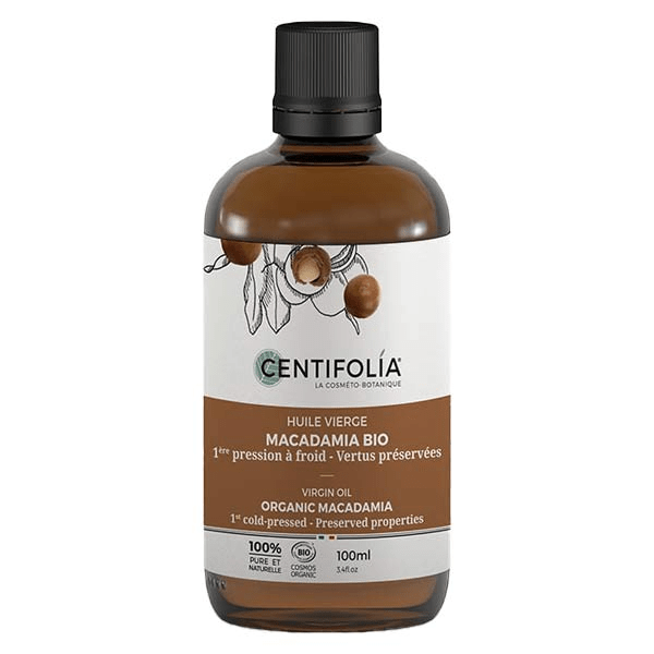 Huile Végétale Vierge Macadamia Bio 100ml