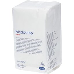 Medicomp Compresse 6 Plis 7.5 x 7.5 cm