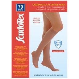 70 Mi-bas Open Toe 2 Noir 1 Paire