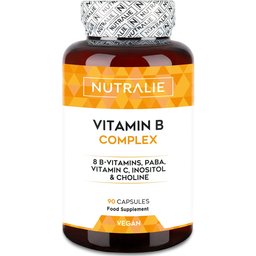 Vitamina B Complex con Vitamina C + Colina + Inositol + PABA 90caps