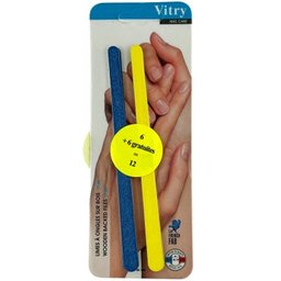 Lime Manucure Bois 17cm 6 Unités