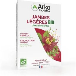 Arkofluides Jambes Légères Bio 20 ampoules