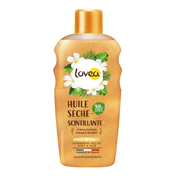 - Huile Sèche Scintillante - Monoï de Tahiti - Vegan 150ml