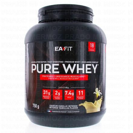 Pure whey vanille intense pot de 750 grammes