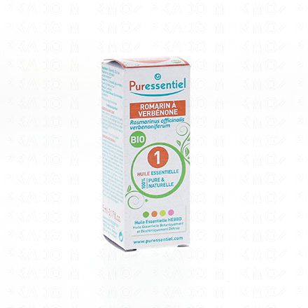 Huile essentielle Romarin à verbénone bio 5ml