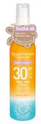 Huile Solaire Visage Corps Cheveux SPF30 100 ml - Flacon-Vaporisateur 100 ml