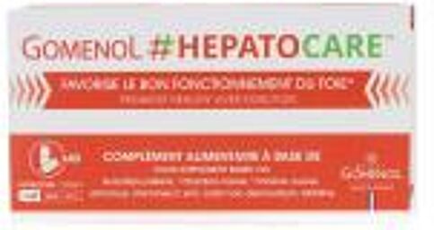 Hepatocare 40 Comprimés - Boîte 30 comprimés