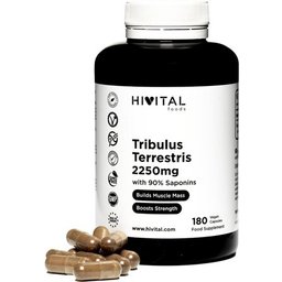 Aliments vitaux Tribulus Terrestris 2250mg 180Vegan Caps