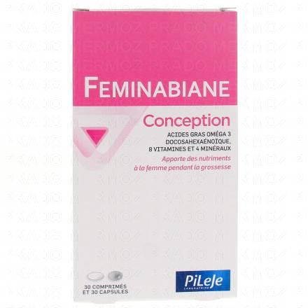 Feminabiane Conception 30 comprimés + 30 capsules