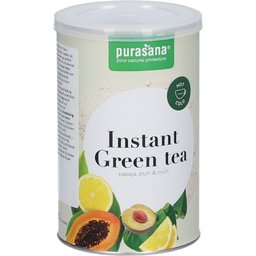 Purasana® Thé vert instantané papaye, prune et inuline