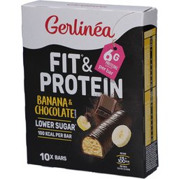 Gerlinéa Fit & Protein Barre Banane & Chocolat
