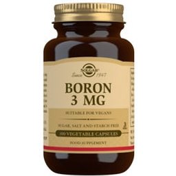 Boron 3mg 100caps. Légumes