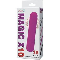 Magic X10 Vibrating Bullet 1ut