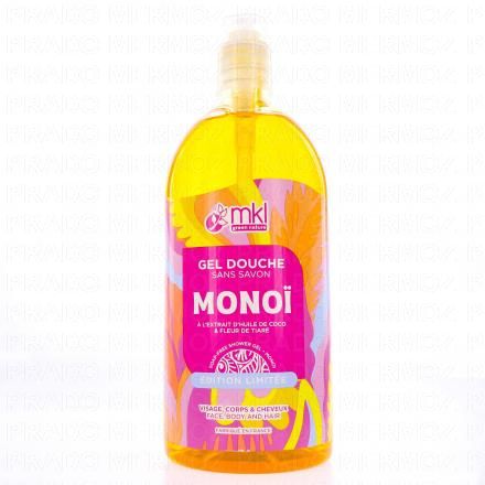 Cosm'Ethik - Gel douche au monoï de Tahiti flacon pompe 1 litre