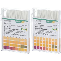 Bandelettes indicatrices de pH 0-14