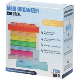 Medi Organizer Color XL Boîtes Pilules