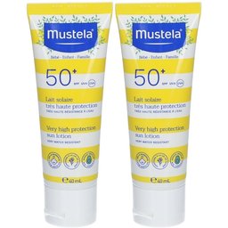Mustela® Lait Solaire Très Haute Protection SPF 50+