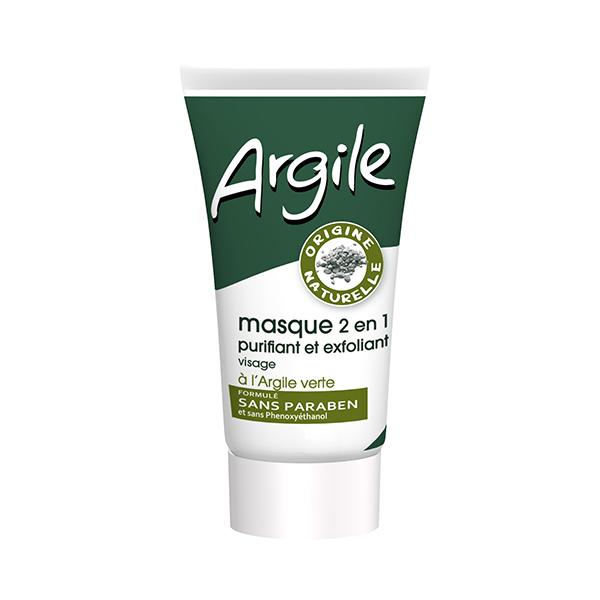 Masque 2 en 1 Argile Verte 70g