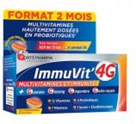 Immuvit 4 g 60 Comprimés - 2 Mois - Pot 60 comprimés