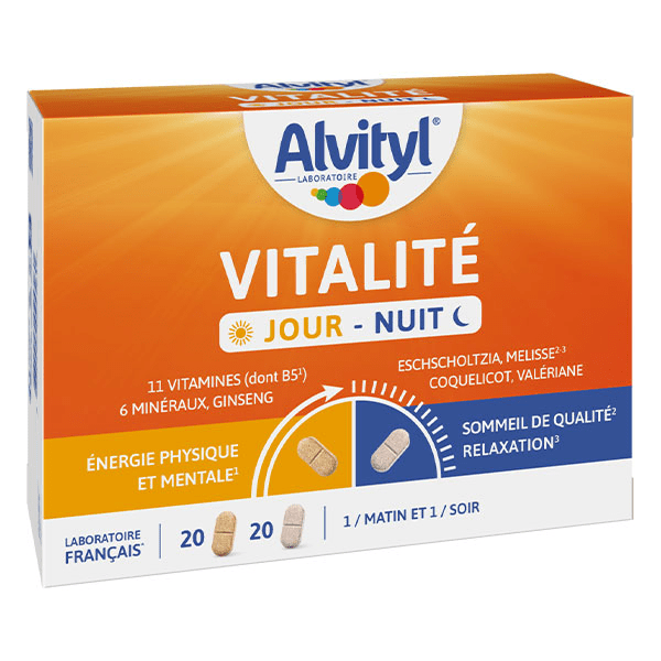 Vitalité Jour/nuit, 40 comprimés