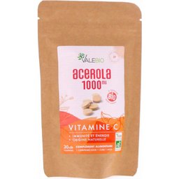 Acérola 1000mg Vitamine C 30 Comprimés