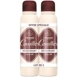Roge Cavailles Déodorant Dermato 48H Homme Spray 2x150ml