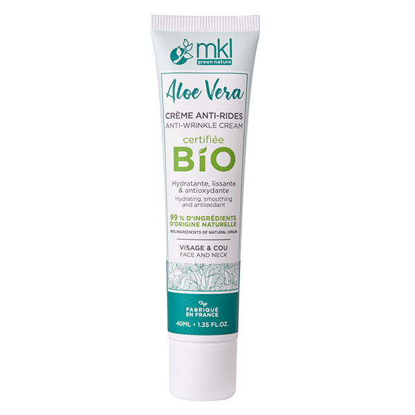 Aloe Vera Crème Anti-Rides Bio 40ml