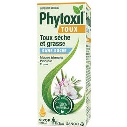 Phytoxil Sirop Toux Sans Sucre 120 ml