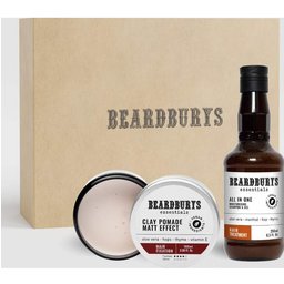 Kit Clay Cire Mat + Shampoing All in One
