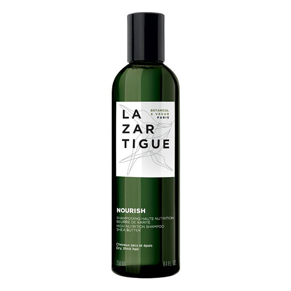 Nourish Shampoing Haute Nutrition Beurre de Karité Cheveux Secs et Épais - 250ml