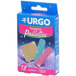 Pansements Enfants Paillettes 3 Couleurs 2 Formats