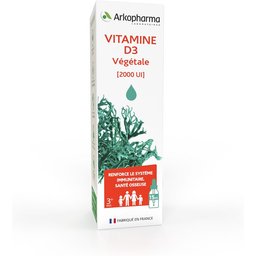 Vitamine D3 végétale liquide