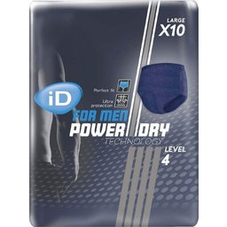 Pants for Men Poower Day Level 4 Largo 10uds