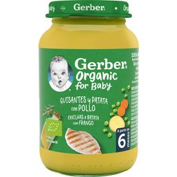 Bio Pois Pommes de terre Poulet 190g