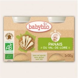 Petits Pots Panais Bio dès 4 Mois 2x130g